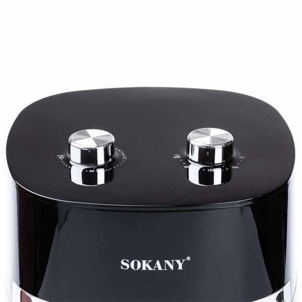 Аерогриль-фрітюрниця SOKANY 6.5 літрів 1500 Вт, чорна SK10024 2114460277 фото