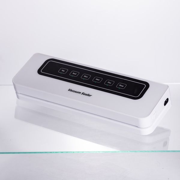 Вакууматор побутовий + 10 пакетів 120 Вт 5 режимів роботи Білий HP-11-18 HP-11-18 фото