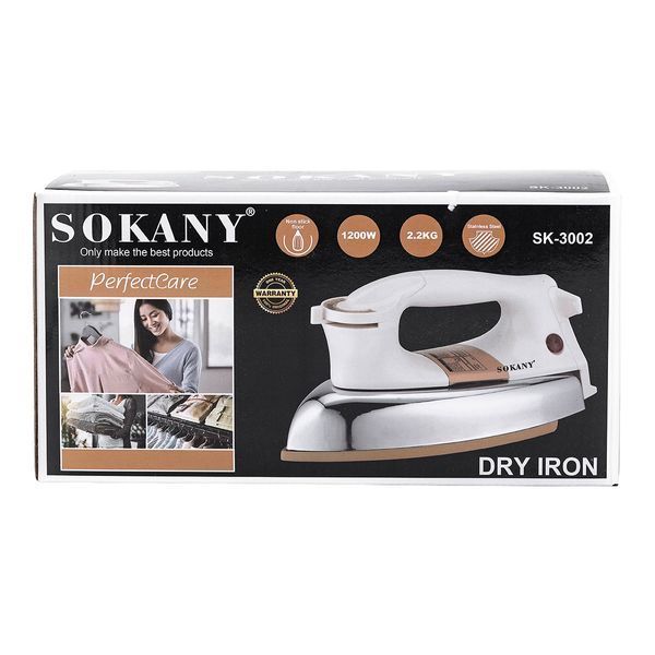 Праска електрична ручна професійна для одягу 1200 Вт Sokany SK-3002 SK-3002 фото