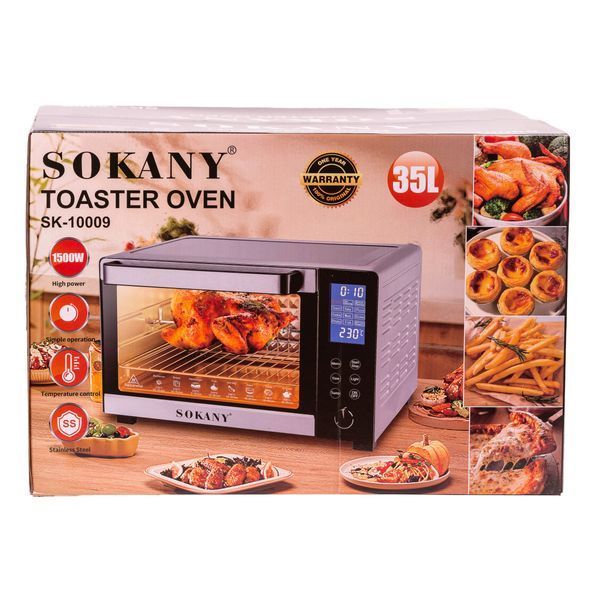 Електропіч Sokany SK10009 настільна 35 л SK10009 фото