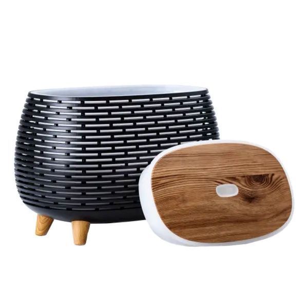 Зволожувач повітря Holdmay Life of Leisure Aroma Diffuser 400ml Чорний HPKP7049B HPKP7049W фото