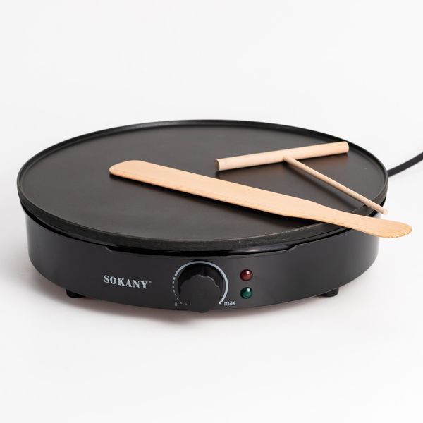 Млинниця електрична Sokany SK-BBQ-842 електромлинниця &Oslash;30 см автоматична млинниця для дому професійна SK-BBQ-842 фото