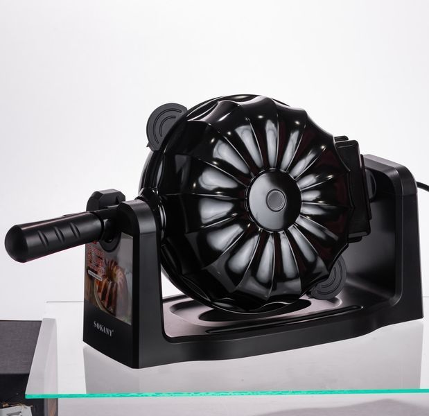 Кексниця електрична 1800 Вт з антипригарним покриттям 37&times;17&times;18 (см) Чорна SK-BBQ-837 SK-BBQ-837 фото