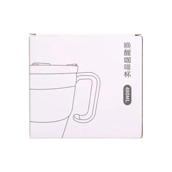 Термочашка Coffee & Tea з трубочкою бежева HP-14-23BE 2394098876 фото