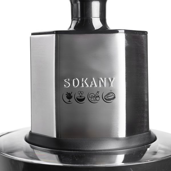 Чопер подрібнювач 800 Вт з чашею на 4,5 літрів 6 лез м'ясорубка Sokany SK-06033 SK-06033 фото