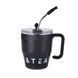 Термочашка Coffee & Tea з трубочкою чорна HP-14-23B 2394098877 фото 1