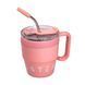 Термочашка Coffee & Tea з трубочкою рожева HP-14-23P 2394098878 фото 2