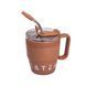 Термочашка Coffee & Tea з трубочкою коричнева HP-14-23BR 2394098879 фото 2