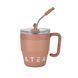Термочашка Coffee & Tea з трубочкою коричнева HP-14-23BR 2394098879 фото 1