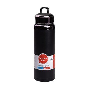 Термос Vacuum Sports 1 л з нержавіючої сталі чорний HP-14-29B 2394098888 фото